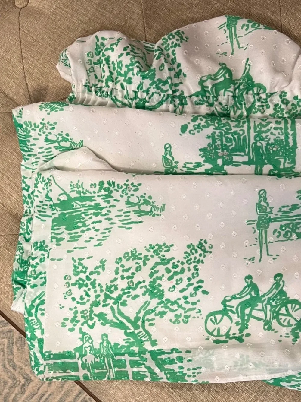 Lilly Pulitzer M Darleena Dress in Resort White Spring Fever Toile Maxi - Picture 4 of 4